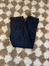 Uniqlo Selvedge Straight Jeans Men's 33/30 picture