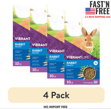 (4 pack) Vibrant Life Rabbit Pellets, 10 lb picture