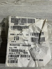 NEW GENUINE OEM TORO PART # 114-1926 RUBBER BUMPER (4DR); QUANTITY 1 picture