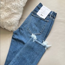 NWT - 3x1 Women's Straight Authentic Crop W3 Jeans 👍❤ picture