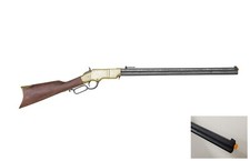 Denix 1860 Henry Repeating Non-Firing Collector Replica Rifle Octagonal Barrel picture
