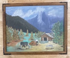 Robert “FroG” Ellison Original Oil Painting 1998 West Virginia Landscape picture