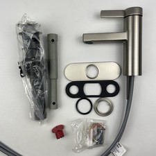 Moen 84774SRN Beric Single-Handle Bathroom Faucet Spot-Resist Brushed Nickel picture