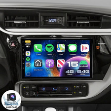 Apple CarPlay For Toyota Corolla 2017-2018 GPS Android 15 Car Stereo Radio 4+64G picture