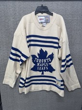 CCM Toronto Maple Leafs Vintage Heritage Sweater 1st Gen Jersey Size XL picture