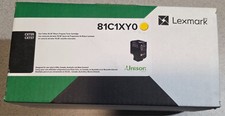 New Genuine Lexmark / Unison Yellow toner cartridge 81C1XY0 16.2k CX735 CX737 picture