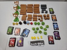Mattel Angry Birds Game Replacement Pieces Lot Knock On Wood Space Parts Cards picture