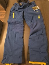 Spyder Men's USST Alpine Tarantula GTX Pants Aby Sun Size L picture