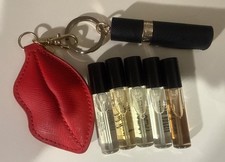 VINTAGE VICTORIA'S SECRET Keychain  PERFUME HOLDER SET picture