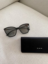 Authentic Fendi Black Oversized Cat Eye Sunglasses - FF0433 with Original Case picture