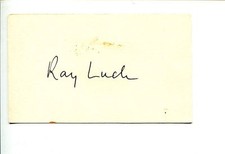 Ray Luck Famous Chamber and Classical Pianist Fulbright Scholar Signed Autograph picture