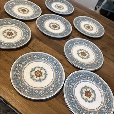Wedgwood Florentine Turquoise Dessert Plates 6 Inches Set 8 picture