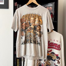 Vintage Pittsburgh Steelers Wrecking Crew Caricature T Shirt VK17516 picture