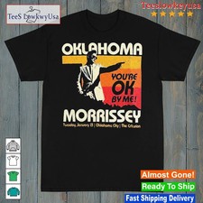 Morrissey Oklahoma 2026 City Merch Tee For Show In Oklahoma Shirt UB204 picture