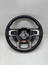 2017-2020 Ford F250 F-350 F-450 Super Duty Steering Wheel Assembly Black OEM picture