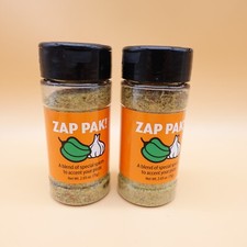 Little Caesars ZAP PAK Special Pizza Seasoning Blend Spice Mix Pack Bottles x2 picture
