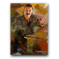 Al Swearengen Art Card Limited 8/50 Edward Vela Signed (Movies Characters) picture