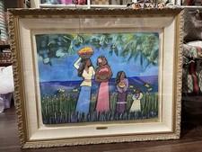 ANDREA SMITH  ORIGINAL WATERCOLOR AND SIGNED. 41”X33” INCHES FRAMED picture