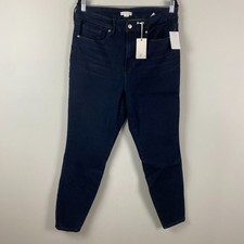 Good American Always Fits Good Legs Skinny Jeans Dark Blue Size 14-18 NWT picture
