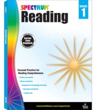 Spectrum Reading Workbook, Grade 1 - Paperback By Spectrum - GOOD picture