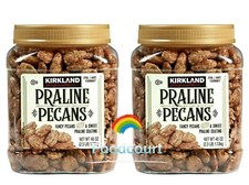 2 Packs Kirkland Signature Praline Pecans 40 oz Each Pack, Total 80 oz picture