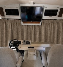 RV Motorhome Windshield Curtains New picture