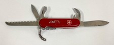 Vintage WENGER Delémont Switzerland Alpine Hiker 5-Blade Swiss Army Knife picture