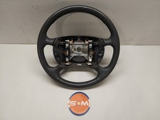1999-2004 OEM Ford Mustang Charcoal Black Leather Wrapped Steering Wheel  *NICE* picture