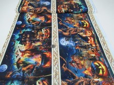 Michael Miller quilt-craft fabric HALLOWEEN STREET 2 yds (ddc-12736) Nightmare picture