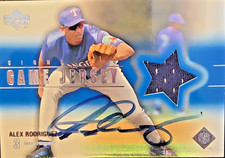 2001 Upper Deck - Signed Game Jersey Alex Rodriguez #AR (AU, MEM) picture