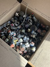 Huge Lot Avionics Connectors Used  No Pins  picture