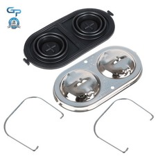 Chrome Brake Master Cylinder Cover Gasket for Corvette 1967-1982 picture