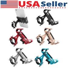 360° Aluminum Motorcycle Bike Bicycle GPS Cell Phone Holder Handlebar Mount New picture