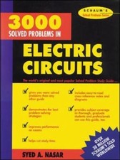 3,000 Solved Problems in Electrical Circuits, Nasar, Syed A., New Book picture