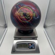 Ebonite The One Ovation Reactive Bowling Ball 15 LB USED GREAT CONDITION picture