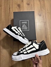AMIRI MMY Bones × Maison MIHARA YASUHIRO Black Sneakers W Box picture