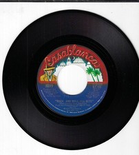 KISS CALLING ROCK AND ROLL ALL NITE (LIVE)/(STUDIO) USED 45RPM picture