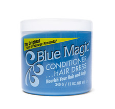Blue Magic Hair Dressing Conditioner Anti Breakage Moisturizer Hair Cream 12 oz picture