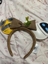 Disney Parks Pixar WALL•E and EVE Minnie Mouse Headband Ears NWT picture