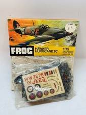 SEALED CLASSIC 1966 FROG 1/72 WW II RAF Hawker HURRICANE Mk.2c Night Fighter picture
