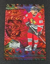 2014-15 Fleer Showcase - Metal Universe Patrick Kane Precious Metal Gems Red/100 picture