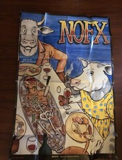 Vintage NOFX Liberal Animation Original Giant Subway Poster 40 x 60 Rare picture