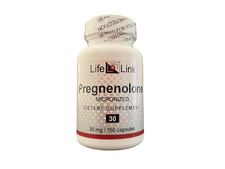 LifeLink's Pregnenolone - 30 mg x 150 capsules - Hormone Support, Anti-Aging picture