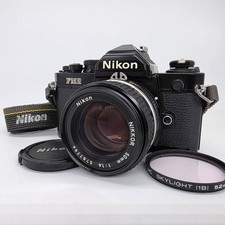 [ MINT w/ Strap] Nikon New FM2 FM2N Film Camera Ai-s 50mm f/1.4 Lens From JAPAN picture