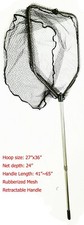 KUFA SPORTS Large Retractable Aluminum Landing Net Rubberized Mesh (FC7085) picture