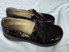 Alegria slip-ons Keli 38 Amber leaded glass Crackle Brown picture