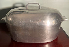 Vintage Wagner Ware Sidney O Magnalite 4267-P 13 QT Roaster w/ Lid & Rack picture