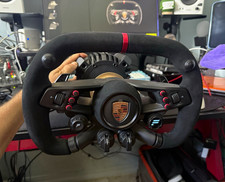 Fanatec CSL Elite Porsche Vision GT Racing Wheel Wired Paddles Black/Red picture