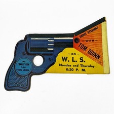 Vintage WLS Chicago Radio Promo Gun Tom Quinn  Advertising picture