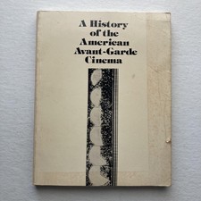 Vintage 1976 History American Avant-Garde Cinema John Hanhardt Amer Fed Arts PB picture